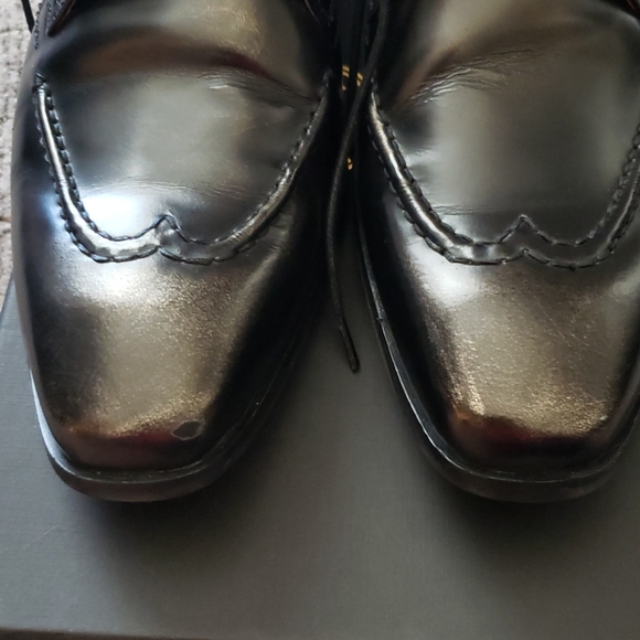 Moral Code Silver Metallic Dress Shoes - Picture 8 of 8